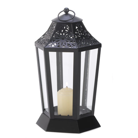 Midnight Garden Candle Lamp