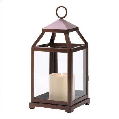 Bronze Contemporary Lantern