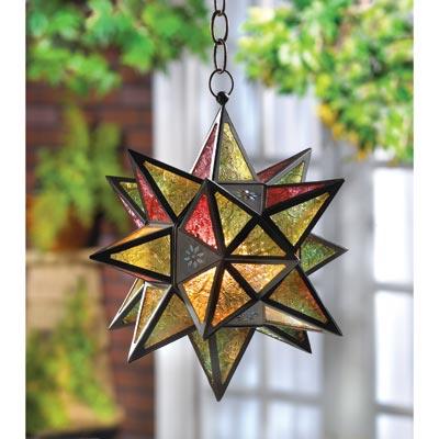 Moroccan-style Star Lantern