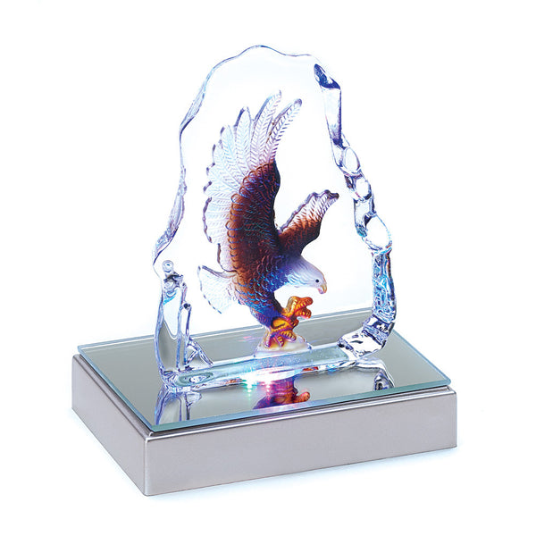 Eagle Crystal Sculpture