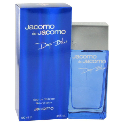 Jacomo Deep Blue By Jacomo Eau De Toilette Spray 3.4 Oz
