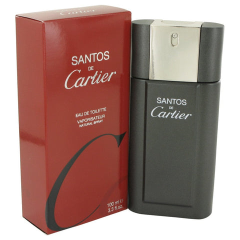 Santos De Cartier By Cartier Eau De Toilette Spray 3.3 Oz