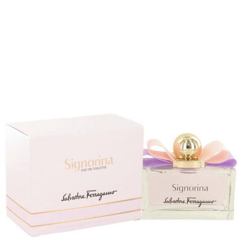 Signorina By Salvatore Ferragamo Eau De Toilette Spray 3.4 Oz