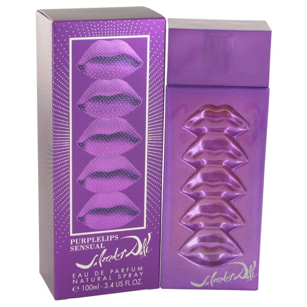 Purple Lips Sensual By Salvador Dali Eau De Parfum Spray 3.4 Oz