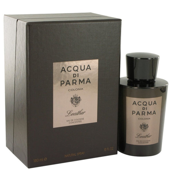 Acqua Di Parma Colonia Leather By Acqua Di Parma Eau De Cologne Concentree Spray 6 Oz