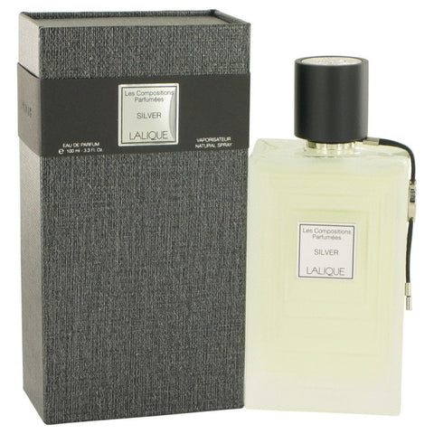 Les Compositions Parfumees Silver By Lalique Eau De Parfum Spray 3.3 Oz