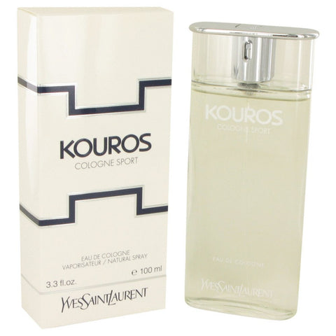 Kouros Sport By Yves Saint Laurent Eau De Cologne Spray 3.4 Oz