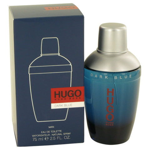 Dark Blue By Hugo Boss Eau De Toilette Spray 2.5 Oz