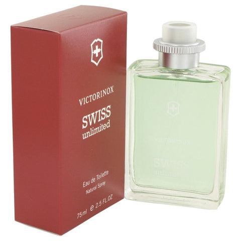 Swiss Unlimited By Victorinox Eau De Toilette Spray 2.5 Oz