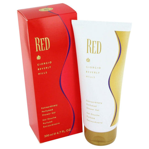 Red By Giorgio Beverly Hills Shower Gel 6.7 Oz