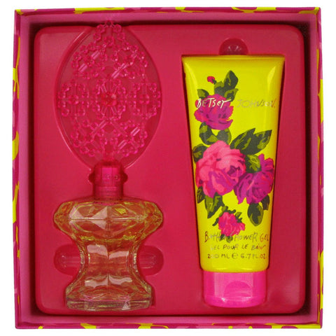 Betsey Johnson By Betsey Johnson Gift Set -- 3.4 Oz Eau De Parfum Spray + 6.7 Oz Shower Gel