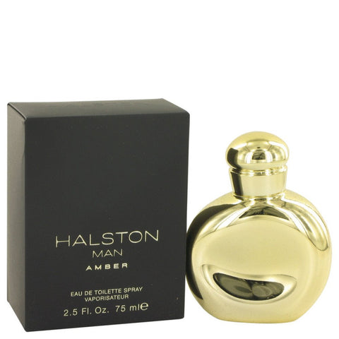Halston Man Amber By Halston Eau De Toilette Spray 2.5 Oz