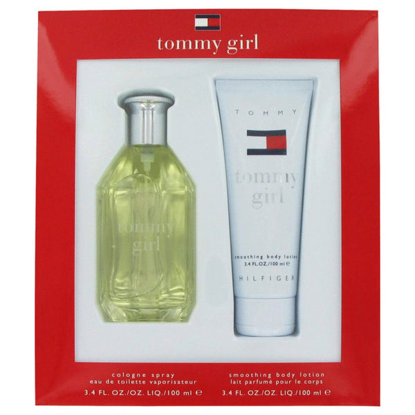 Tommy Girl By Tommy Hilfiger Gift Set -- 3.3 Oz Cologne Spray + 3.3 Oz Body Lotion