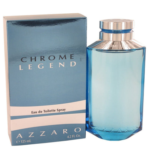 Chrome Legend By Azzaro Eau De Toilette Spray 4.2 Oz