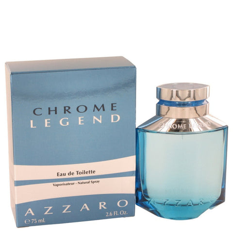 Chrome Legend By Azzaro Eau De Toilette Spray 2.6 Oz