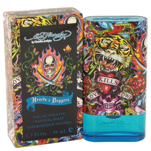 Ed Hardy Hearts & Daggers By Christian Audigier Eau De Toilette Spray 1.7 Oz