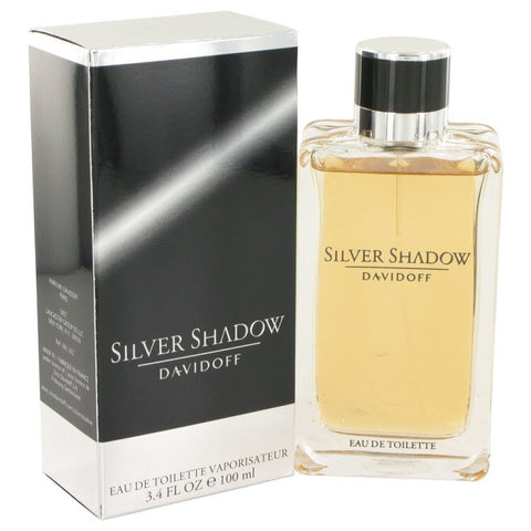 Silver Shadow By Davidoff Eau De Toilette Spray 3.4 Oz
