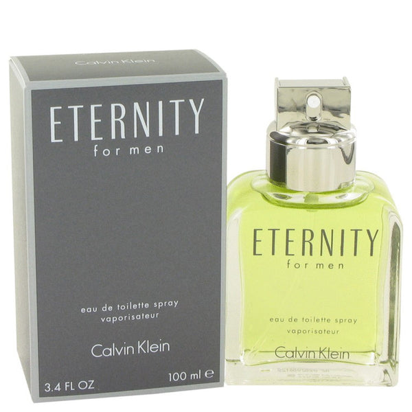 Eternity By Calvin Klein Eau De Toilette Spray 3.4 Oz