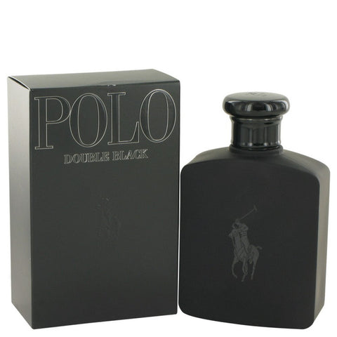 Polo Double Black By Ralph Lauren Eau De Toilette Spray 4.2 Oz