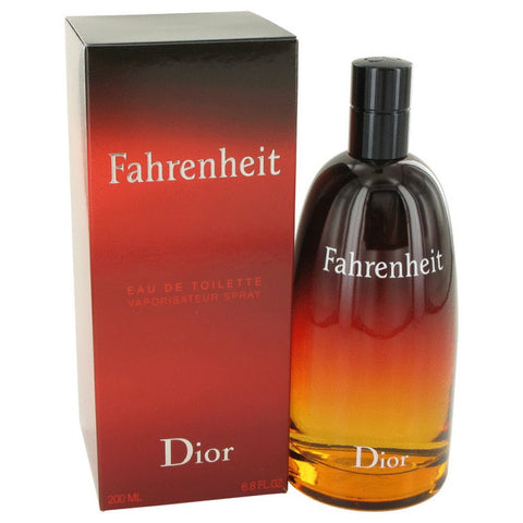 Fahrenheit By Christian Dior Eau De Toilette Spray 6.8 Oz