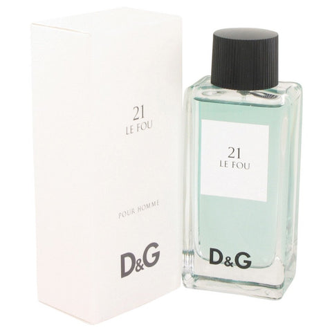 Le Fou 21 By Dolce & Gabbana Eau De Toilette Spray 3.3 Oz