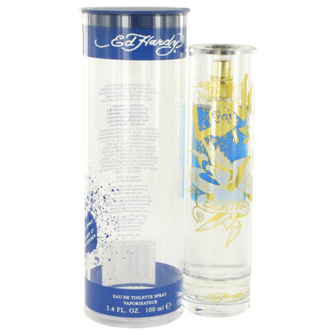 Ed Hardy Love Is By Christian Audigier Eau De Toilette Spray 3.4 Oz