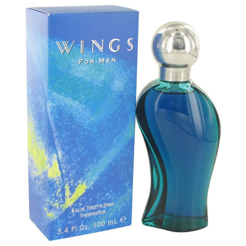 Wings By Giorgio Beverly Hills Eau De Toilette/ Cologne Spray 3.4 Oz