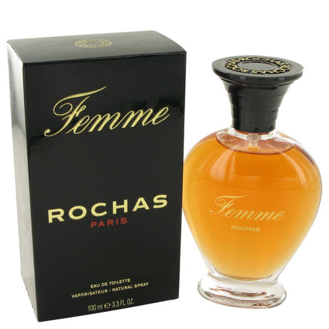 Femme Rochas By Rochas Eau De Toilette Spray 3.4 Oz
