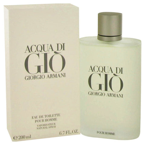 Acqua Di Gio By Giorgio Armani Eau De Toilette Spray 6.7 Oz