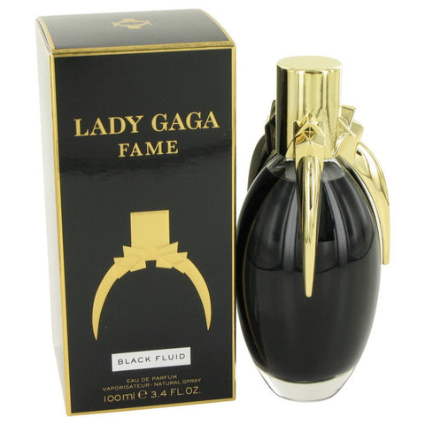 Lady Gaga Fame Black Fluid By Lady Gaga Eau De Parfum Spray 3.4 Oz