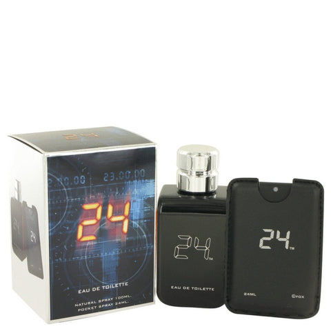 24 The Fragrance By Scentstory Eau De Toilette Spray + 0.8 Oz Mini Pocket Spray 3.4 Oz