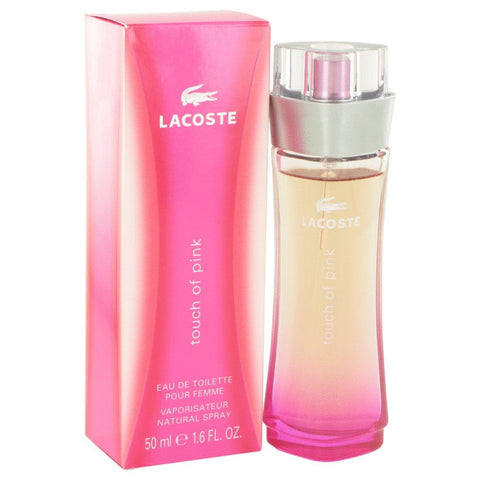 Touch Of Pink By Lacoste Eau De Toilette Spray 1.6 Oz