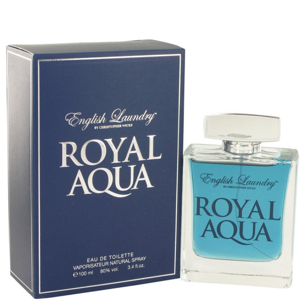 Royal Aqua By English Laundry Eau De Toilette Spray 3.4 Oz
