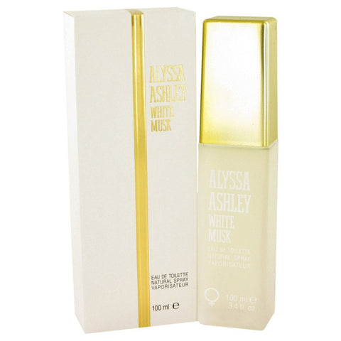 Alyssa Ashley White Musk By Alyssa Ashley Eau De Toilette Spray 3.4 Oz