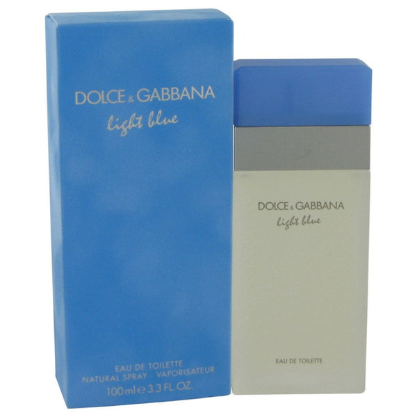 Light Blue By Dolce & Gabbana Eau De Toilette Spray 3.4 Oz