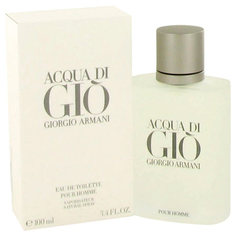 Acqua Di Gio By Giorgio Armani Eau De Toilette Spray 3.3 Oz
