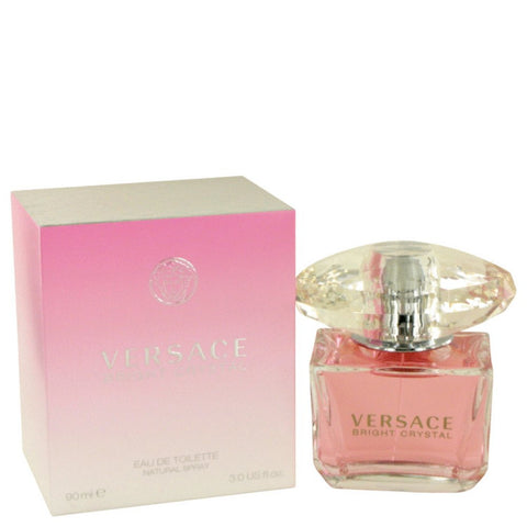 Bright Crystal By Versace Eau De Toilette Spray 3 Oz