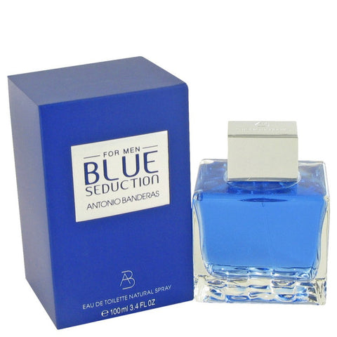 Blue Seduction By Antonio Banderas Eau De Toilette Spray 3.4 Oz