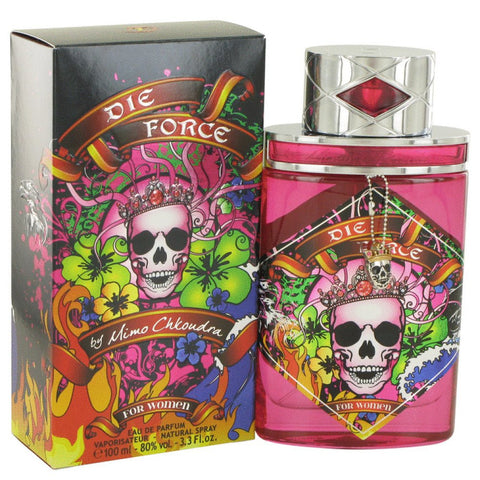 Die Force By Mimo Chkoudra Eau De Parfum Spray 3.3 Oz