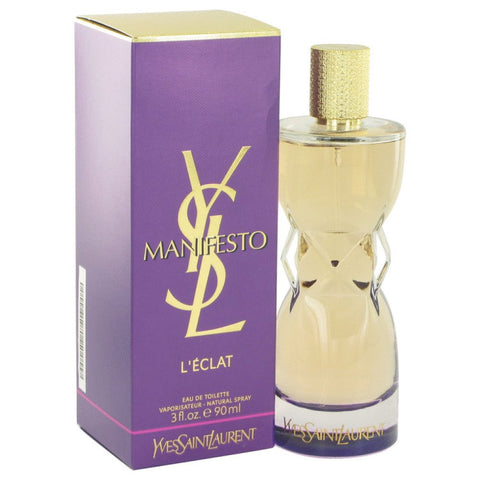 Manifesto L&#39;eclat By Yves Saint Laurent Eau De Toilette Spray 3 Oz