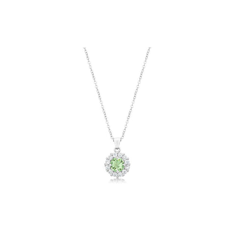 Bella Bridal Pendant In Peridot