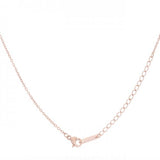 Arianna Rose Gold Stainless Steel Arrow Necklace