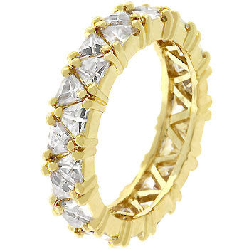 Golden Trillion Fashionista Ring