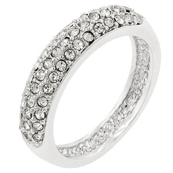 Silvertone Beauty Ring
