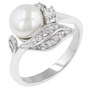 Antique Style Pearl Ring