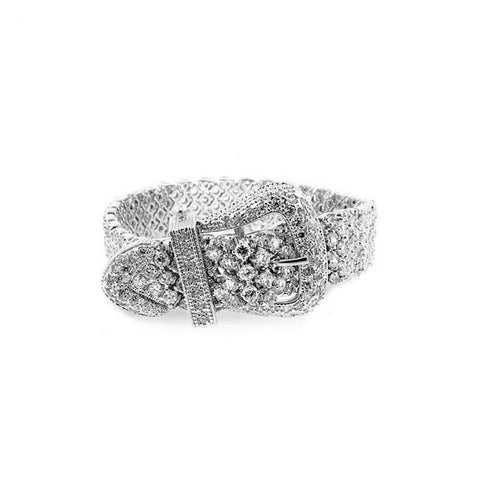 Cz Buckle Bracelet