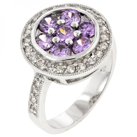 Lavender Lily Ring