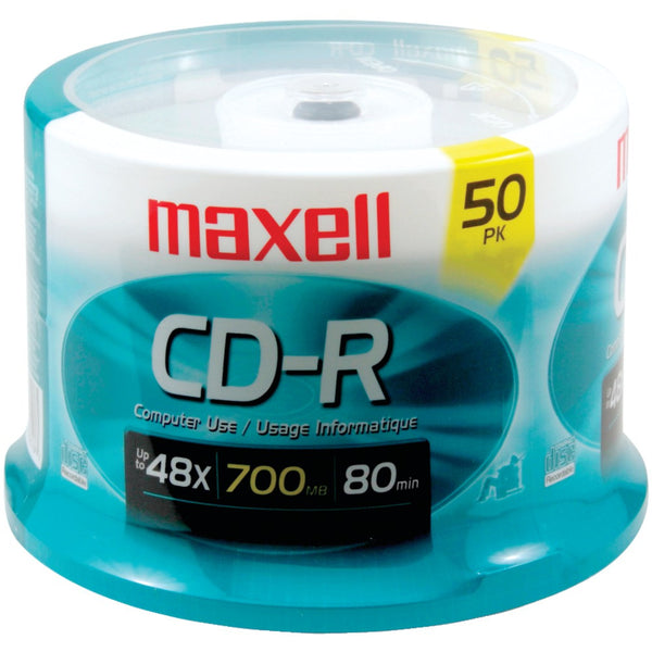 Maxell 700mb 80-minute Cd-rs (50-ct Spindle)