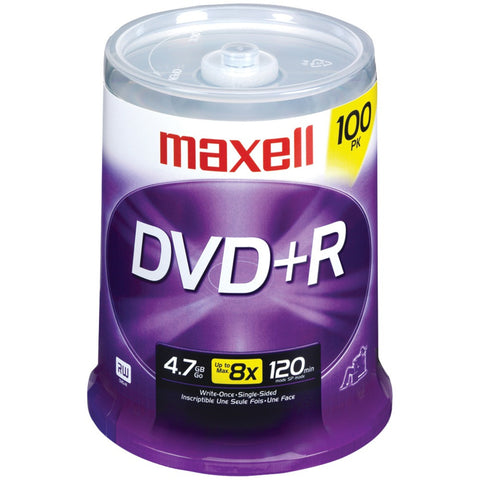Maxell 4.7gb 120-minute Dvd+rs (100-ct Spindle)