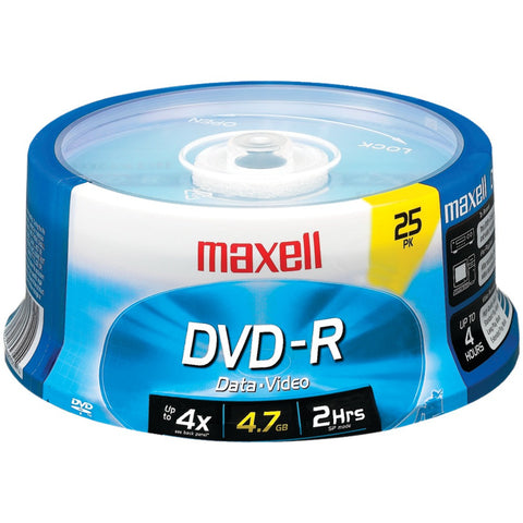 Maxell 4.7gb 120-minute Dvd-rs (25-ct Spindle)